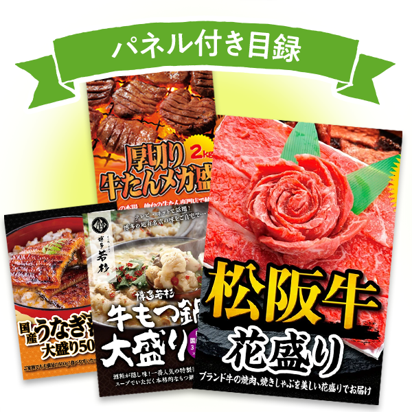 パネル付き目録