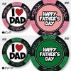 父の日  カジノチップマーカー I LOVE DAD（ゴルフマーカー）4