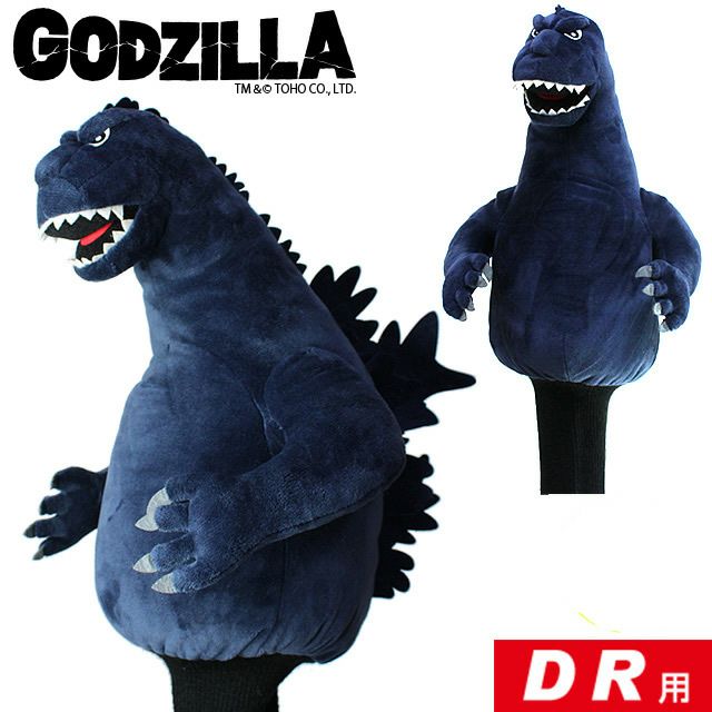 ★新品未使用★ ゴジラ ゴルフ ドライバー ヘッドカバー 東宝 1995 品薄 ゴジラ ドライバー ヘッドカバー GODZILLAの通販