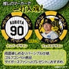 阪神タイガース #90 久保田智之 ファーム投手チーフコーチ ゴルフマーカー カジノマーカー リバーシブル 2026年2