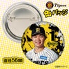 阪神タイガース #1 森下翔太 缶バッジ（顔デザイン） 2026年2