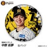 阪神タイガース #7 中野拓夢  缶バッジ（顔デザイン） 2026年1