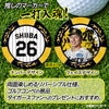 阪神タイガース #26 椎葉剛 ゴルフマーカー カジノマーカー リバーシブル 2026年2