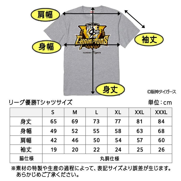 阪神 優勝グッズ 2025 リーグ優勝 #22 藤川球児監督 Tシャツ4