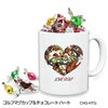 ゴルフマグカップ＆チョコレート ハート (CHG-HTG)1