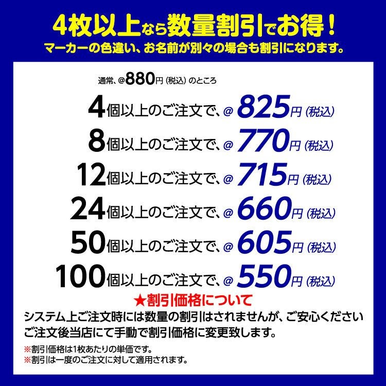 両面に漢字が入れられる 漢字 名入れ カジノチップ マーカー（カジノマーカー）7