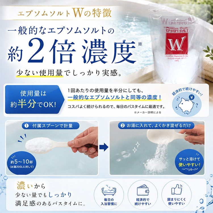 エプソムソルトW ディエイアイコーポレーション3