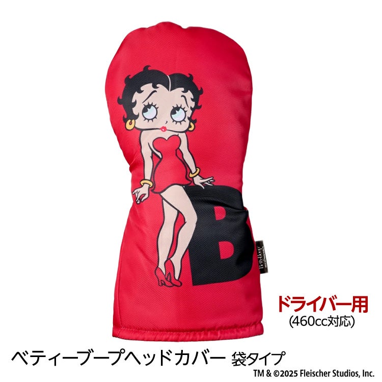 ベティちゃん ベティーブープ Betty Boop ヘッドカバー ドライバー/DR用1
